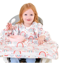 Charger l'image dans la galerie, Bavoir Bébé Manches Longues – Repas Sans Dégâts