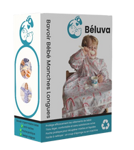 Charger l'image dans la galerie, Bavoir Bébé Manches Longues – Repas Sans Dégâts