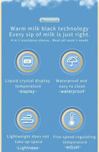 Charger l'image dans la galerie, Chauffe-biberon USB portable – Housse isotherme avec écran LCD