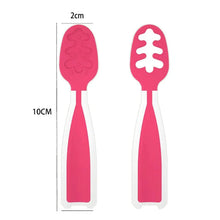 Charger l'image dans la galerie, Kit de 2PCS Cuillères Bébé – Auto-Alimentation Facile