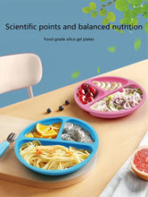 Charger l'image dans la galerie, Assiette Bébé en Silicone – Antidérapante avec Ventouse
