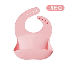Charger l&#39;image dans la galerie, Bavoir Bébé en Silicone – Imperméable avec Pochette Collectrice
