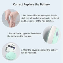 Charger l&#39;image dans la galerie, Lime à ongles électrique bébé – Kit manucure sécurité
