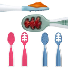 Charger l&#39;image dans la galerie, Kit de 2PCS Cuillères Bébé – Auto-Alimentation Facile
