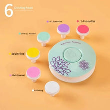 Charger l&#39;image dans la galerie, Lime à ongles électrique bébé – Kit manucure sécurité
