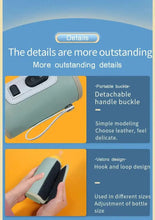 Charger l&#39;image dans la galerie, Chauffe-biberon USB portable – Housse isotherme avec écran LCD
